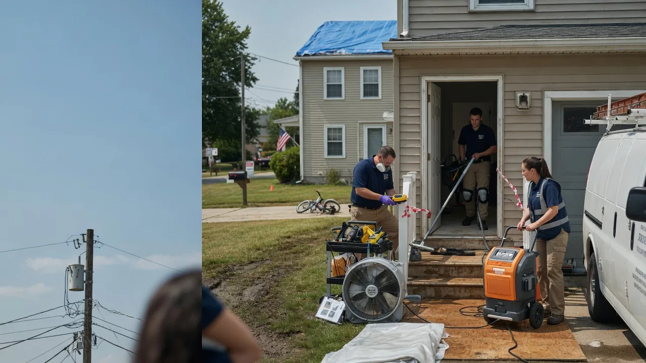Water Damage Repair in Evansdale, IA near me